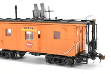 Load image into Gallery viewer, HO Resin CON Lines West MILW - Milwaukee Road Thrall Bay Window Caboose Custom Built and Painted 3D Printed Model
