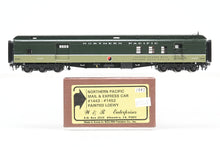 Load image into Gallery viewer, HO Brass W&amp;R Enterprises NP - Northern Pacific Mail &amp; Express Car Factory Painted Loewy No. 1447
