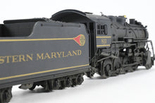 Load image into Gallery viewer, HO Brass PFM - Samhongsa WM - Western Maryland 2-8-0 H-9 &quot;800&quot; Series Custom Painted &amp; Weathered  No. 811
