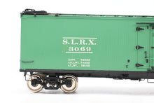 Load image into Gallery viewer, O Brass PSC - Precision Scale Co. PFE - Pacific Fruit Express 40’ R-30-12-9 Wood Refrigerator Car FP SLRX No.3069 Budweiser Beer
