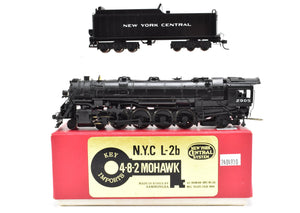 HO Brass Key Imports NYC - New York Central L-2b 4-8-2 Mohawk 1981 Run C/P 2905