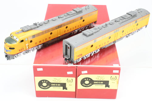O Brass Key Imports UP - Union Pacific EMD E-8A/E-8B Factory Painted Nos. 937/928B