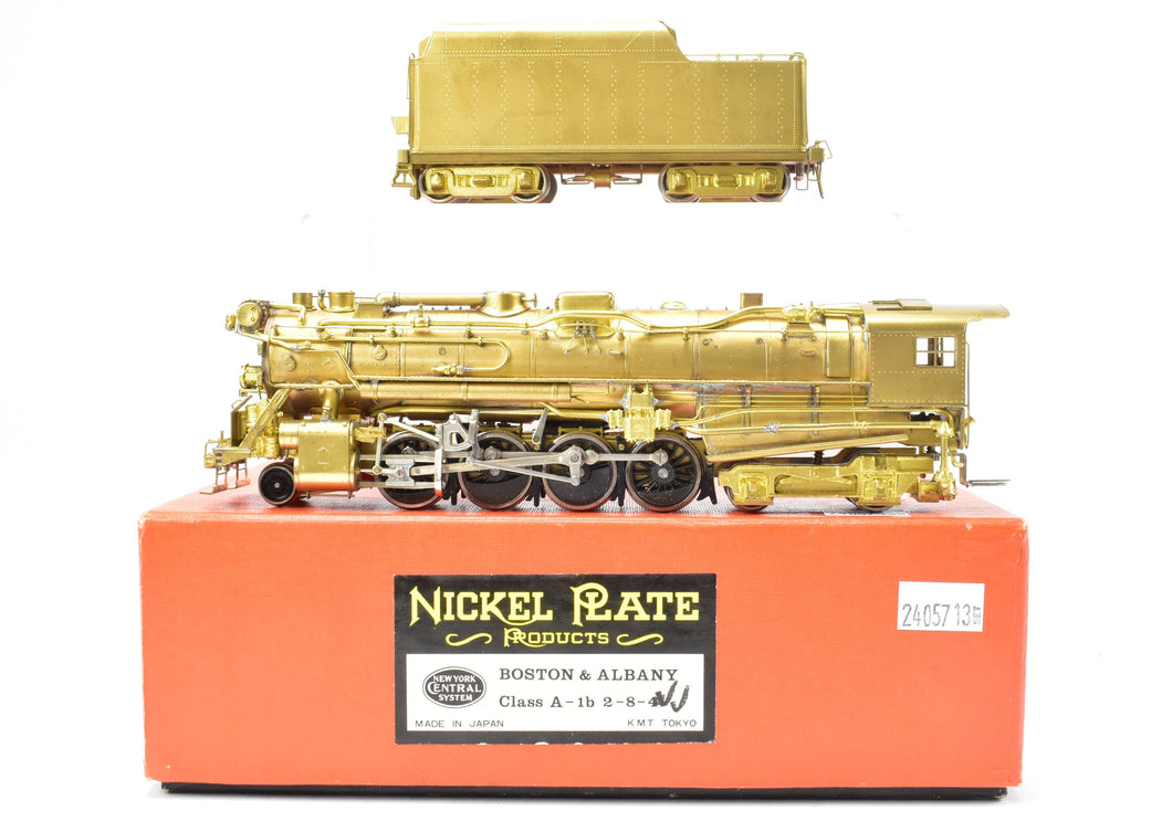 HO Brass CON NPP - Nickel Plate Products B&A - Boston & Albany Class A-1b 2-8-4