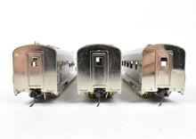 Load image into Gallery viewer, HO Brass CON Hallmark Models CB&amp;Q - Burlington Route General Pershing Zephyr 3-Car Passenger Set Factory Plated
