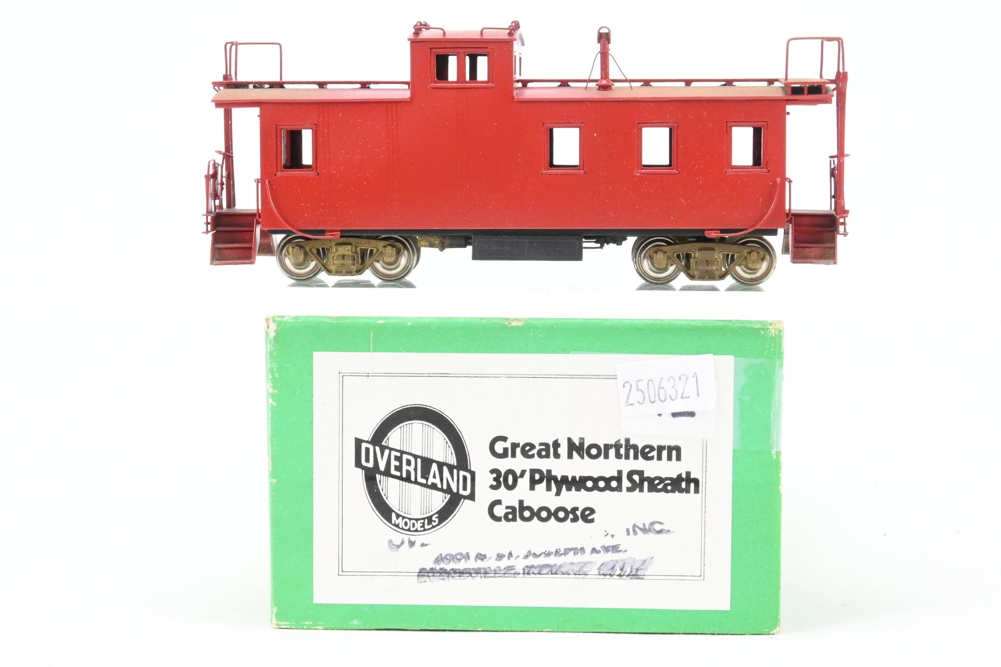 鉄道模型 Overland Models GN 30 Wood Caboose X246 鉄道模型 Overland Models GN 30 Wood Caboose X246 鉄道模型