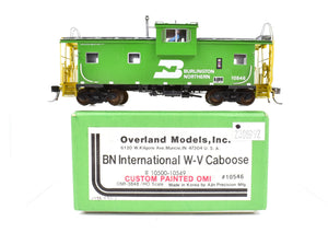 HO Brass CON OMI - Overland Models, Inc. BN - Burlington Northern International Wide-Vision Caboose #10546 Pro Paint
