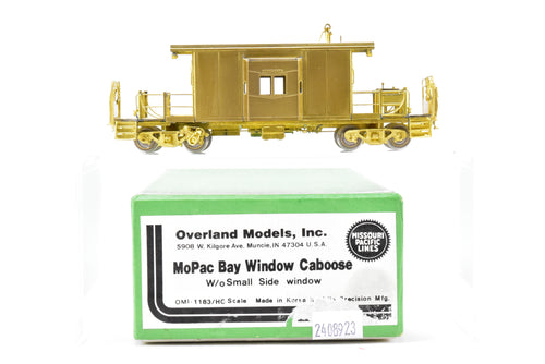 HO Brass OMI - Overland Models, Inc. MP - Missouri Pacific Bay Window Caboose Without Small Side Window