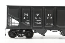 Load image into Gallery viewer, O Brass OMI - Overland Models, Inc. NYC - New York Central USRA 55-Ton  2-Bay Hopper Car with Pressed Sides, Factory Painted No. 416245
