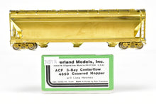Load image into Gallery viewer, HO Brass OMI - Overland Models, Inc. Various Roads ACF 3-Bay Counterflow 4650 cubic feet Covered hopper w/3 Long Hatches
