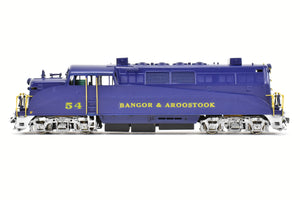 HO Brass OMI - Overland Models Inc. BAR - Bangor and Aroostook EMD BL-2 Type B Pilot CP #54