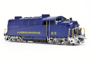 HO Brass OMI - Overland Models Inc. BAR - Bangor and Aroostook EMD BL-2 Type B Pilot CP #54