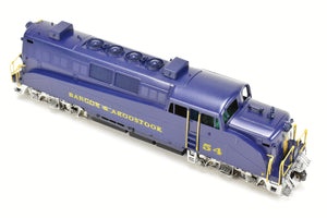 HO Brass OMI - Overland Models Inc. BAR - Bangor and Aroostook EMD BL-2 Type B Pilot CP #54