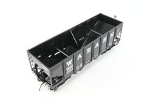 Load image into Gallery viewer, O Brass OMI - Overland Models, Inc. WAB - Wabash USRA 55-Ton 2-Bay Hopper Car with Pressed Sides, Factory Painted No. 34214
