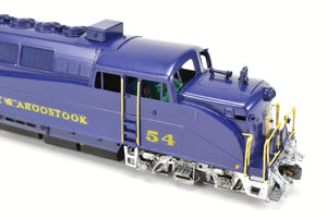 HO Brass OMI - Overland Models Inc. BAR - Bangor and Aroostook EMD BL-2 Type B Pilot CP #54