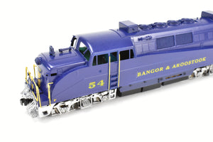 HO Brass OMI - Overland Models Inc. BAR - Bangor and Aroostook EMD BL-2 Type B Pilot CP #54