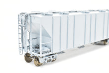 Load image into Gallery viewer, HO Brass OMI - Overland Models, Inc. Various Roads PS-2 Central Discharge Covered Hopper Car FP Scalecoat #20 Gray Unlettered
