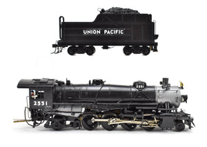 HO Brass PFM - United UP - Union Pacific USRA 2-8-2 C/P #2551 and Can Motor Upgrade