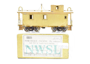 HO Brass NWSL - Northwest Short Line CON NP - Northern Pacific 1700 Series Wood Caboose