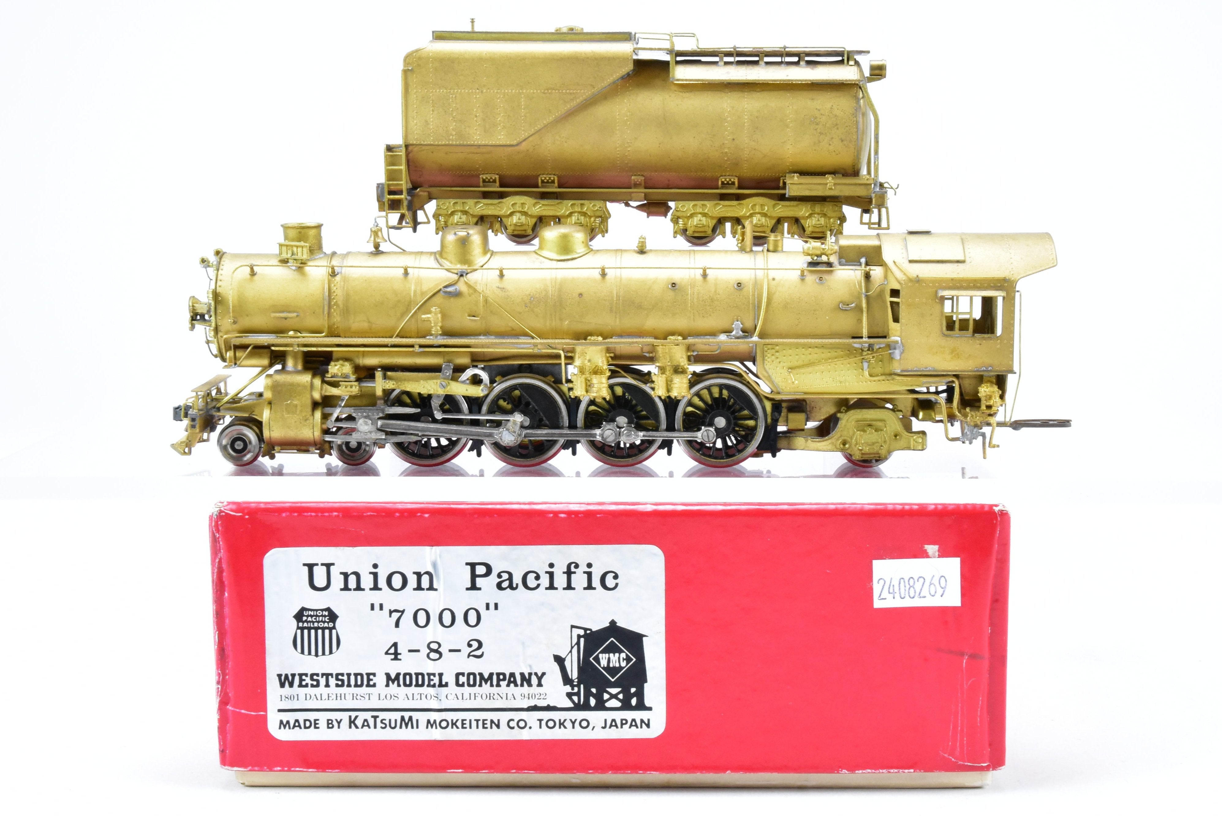 HO Brass Westside Model Co. UP - Union Pacific Class 