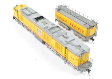 Load image into Gallery viewer, HO Brass OMI - Overland Models, Inc. UP - Union Pacific Standard Turbine with Round Tender Custom Painted No. 56
