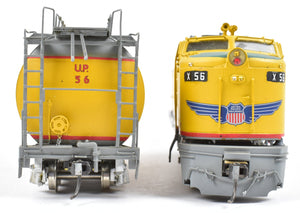HO Brass OMI - Overland Models, Inc. UP - Union Pacific Standard Turbine with Round Tender Custom Painted No. 56
