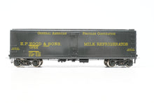 Load image into Gallery viewer, O Brass PSC - Precision Scale Co. Various Roads GPEX 41' General American Pfaudler Steel Milk Tank Car Factory Painted H. P. Hood &amp; Sons
