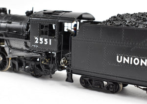 HO Brass PFM - United UP - Union Pacific USRA 2-8-2 C/P #2551 and Can Motor Upgrade