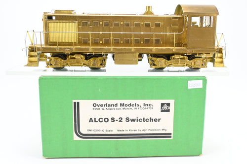O Brass Overland Models, Inc. Various Roads ALCO S-2 Switcher
