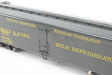 Load image into Gallery viewer, O Brass PSC - Precision Scale Co. Various Roads GPEX 41' General American Pfaudler Steel Milk Tank Car Factory Painted H. P. Hood &amp; Sons
