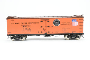 O Brass PSC - Precision Scale Co. PFE - Pacific Fruit Express 40’ R-30-12-9 Wood Refrigerator Car FP No. 30449