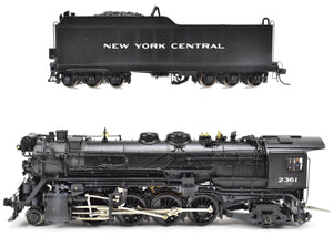 HO Brass PFM - SKI NYC - New York Central H-10b 2-8-2 Pro-Paint No. 2361