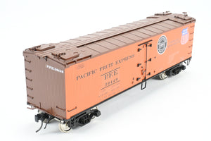 O Brass PSC - Precision Scale Co. PFE - Pacific Fruit Express 40’ R-30-12-9 Wood Refrigerator Car FP No. 30449