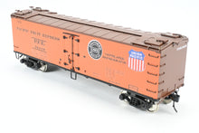 Load image into Gallery viewer, O Brass PSC - Precision Scale Co. PFE - Pacific Fruit Express 40’ R-30-12-9 Wood Refrigerator Car FP No. 30449
