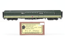 Load image into Gallery viewer, HO Brass W&amp;R Enterprises NP - Northern Pacific Truss Rod Baggage Car Factory Painted "Loewy"  No. 1594
