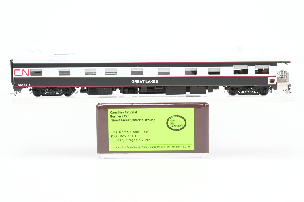 HO NEW Brass NBL - North Bank Line CNR - Canadian National Railway Business Car 