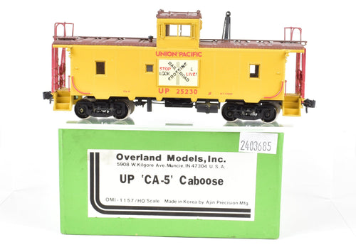 HO Brass OMI - Overland Models, Inc. UP - Union Pacific CA-5 Caboose C/P