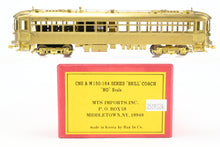 Load image into Gallery viewer, HO Brass MTS Imports CNS&amp;M - North Shore Line 150-164 Series “Brill” Coach
