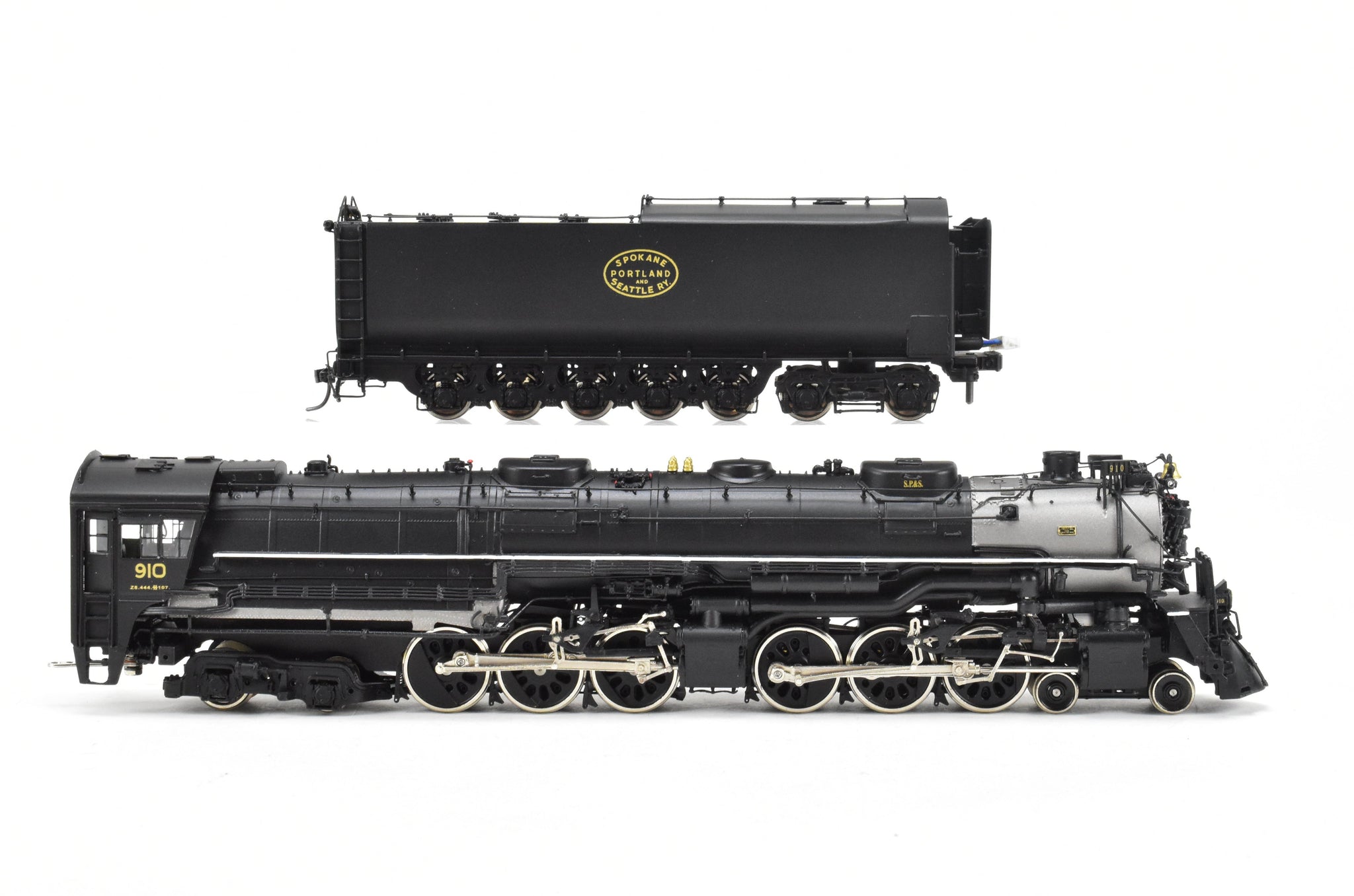 HO Brass Sunset Models SP&S - Spokane, Portland & Seattle Z-8 4-6-6-4 –  ReSourced Rails