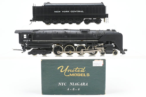 HO Brass PFM - United NYC - New York Central S-1b 4-8-4 Niagara 1959 Run Custom Painted No. 6024