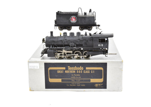 HO Brass PFM - Tenshodo GN - Great Northern C-1 0-8-0 Switcher Painted