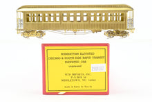 Load image into Gallery viewer, HO Brass MTS Imports Manhattan Elevated and C&amp;SSRT - Chicago &amp; South Side Rapid Transit Elevated Car Unpowered 

