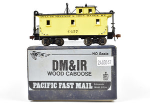 HO Brass PFM - SKI DM&IR - Duluth Missabe & Iron Range Wood Caboose FP