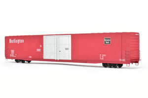 HO Brass Trains Inc. CB&Q - Burlington Route 86 Foot Hi-Cube Boxcar CP CB&Q 15009