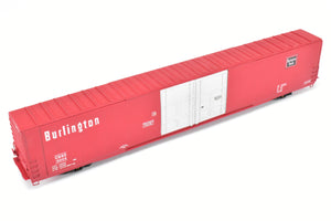 HO Brass Trains Inc. CB&Q - Burlington Route 86 Foot Hi-Cube Boxcar CP CB&Q 15009