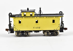 HO Brass PFM - SKI DM&IR - Duluth Missabe & Iron Range Wood Caboose FP