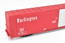 Load image into Gallery viewer, HO Brass Trains Inc. CB&amp;Q - Burlington Route 86 Foot Hi-Cube Boxcar CP CB&amp;Q 15009
