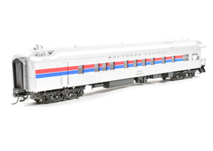 HO Brass NEW NBL - North Bank Line SP - Southern Pacific "Portland" #106 Business Car Amtrak Silver w/ Stripes