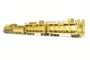 HO Brass CON Westside Model Co. SP - Southern Pacific Fire Train Set T-1 4-6-0 and Two Tank Cars - Missing 2 Ladders