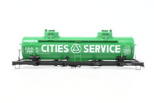 Load image into Gallery viewer, O Brass W. A. Drake Various Roads 6,000 Gallon Type 103 Riveted Double Dome Tank Car Factory Painted COSX - Cities Service No. 2880 MISSING TRUCKS

