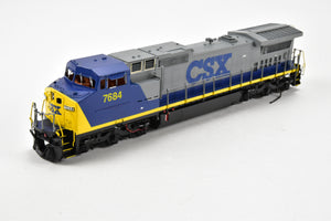 HO Brass OMI - Overland Models, Inc. CSX Transportation GE CW40-8 Custom Painted No. 7684